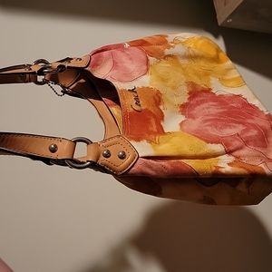 Coach Floral Shoulder Bag